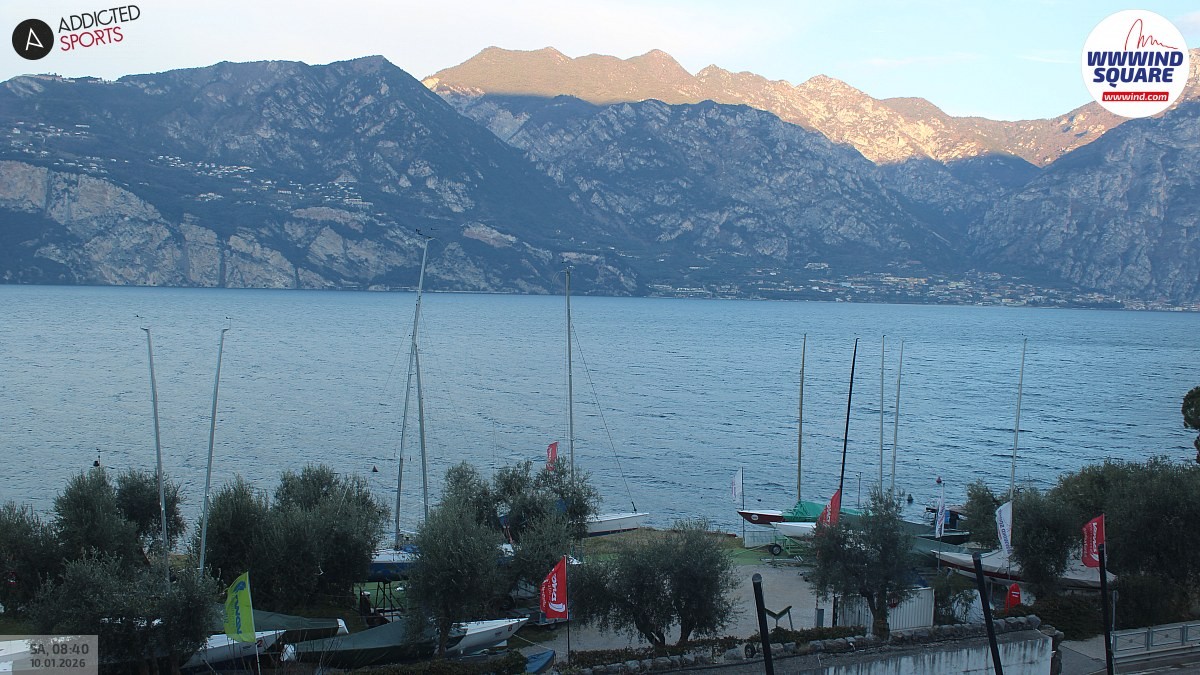 Archiv Foto Webcam Gardasee - Malcesine
