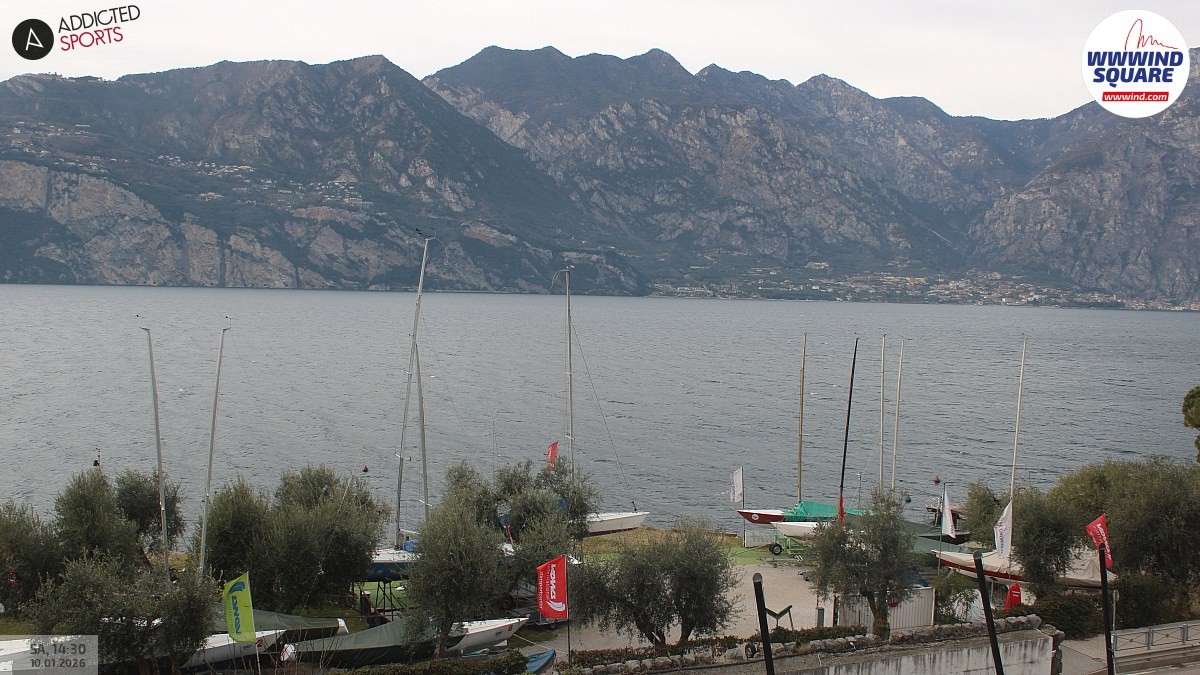 Archiv Foto Webcam Gardasee - Malcesine