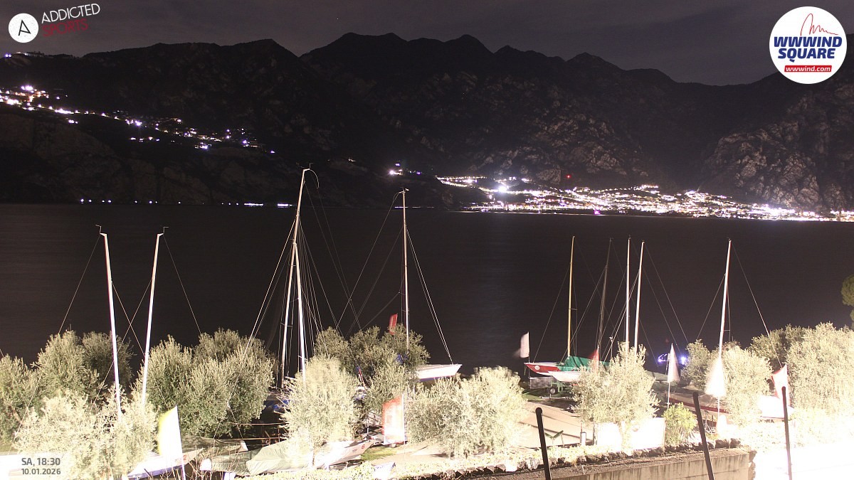 Archiv Foto Webcam Gardasee - Malcesine