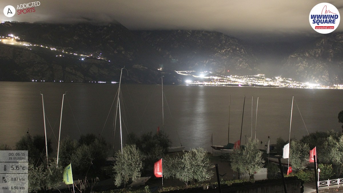 Archived image Webcam Lake Garda - Malcesine