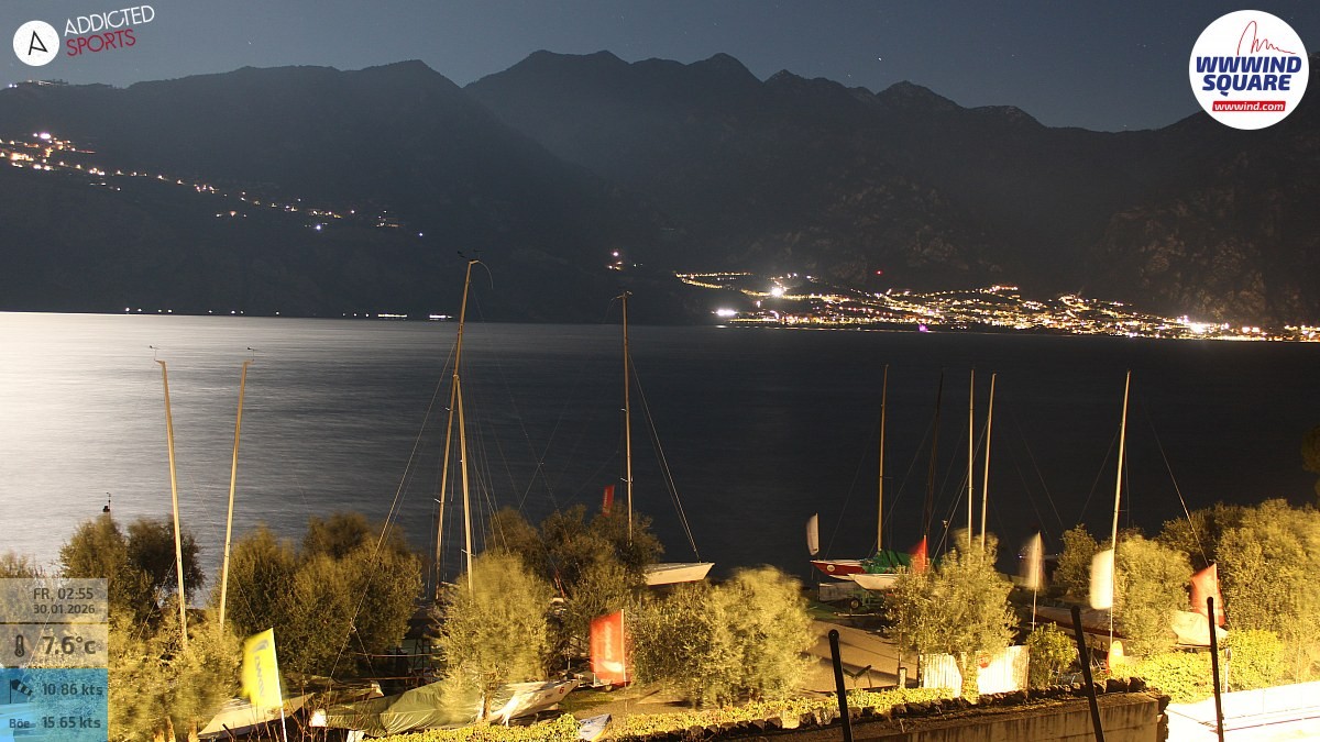 Archiv Foto Webcam Gardasee - Malcesine