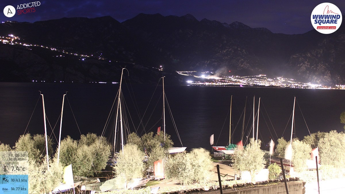 Archiv Foto Webcam Gardasee - Malcesine