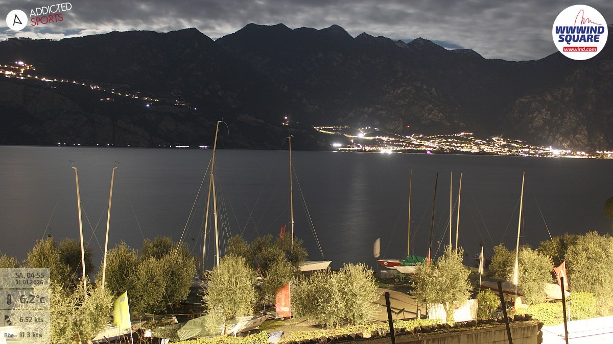 Archiv Foto Webcam Gardasee - Malcesine