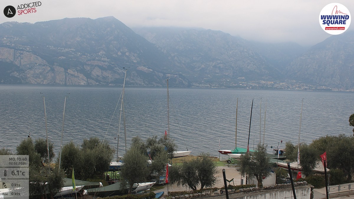Archiv Foto Webcam Gardasee - Malcesine