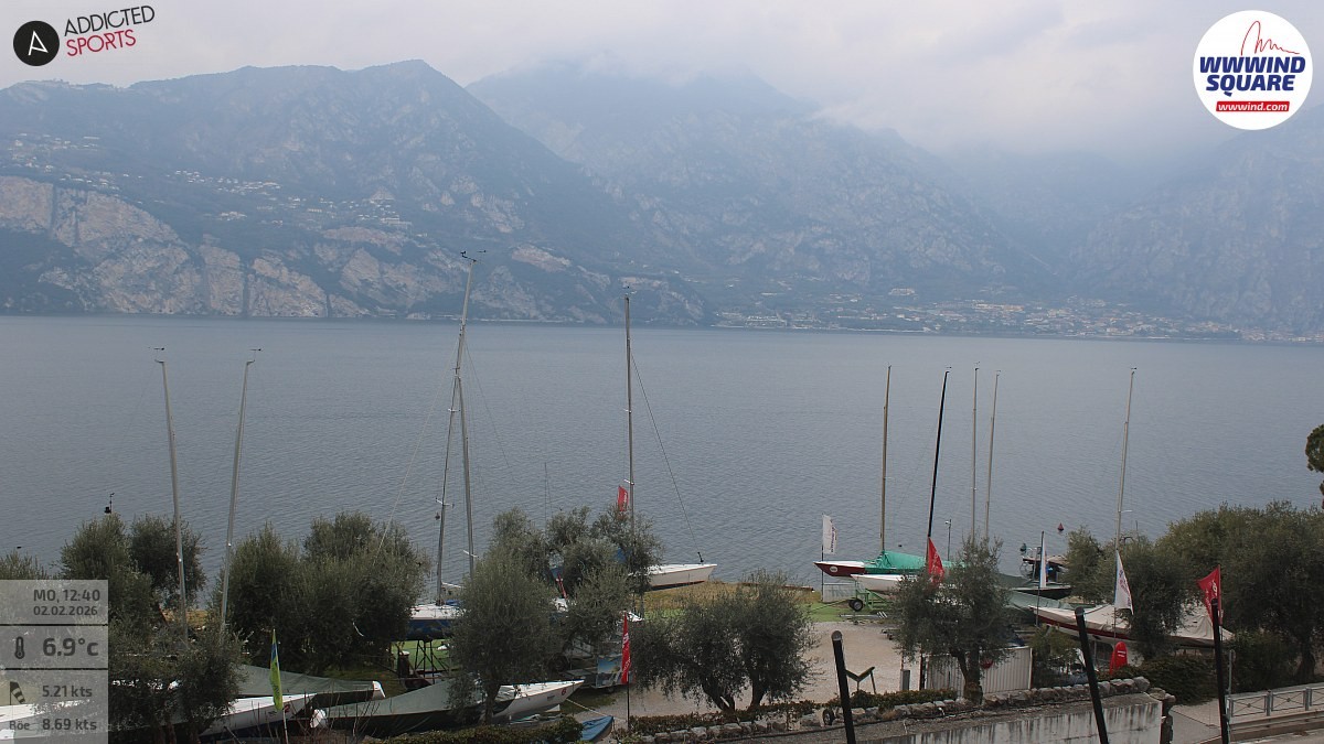 Archiv Foto Webcam Gardasee - Malcesine