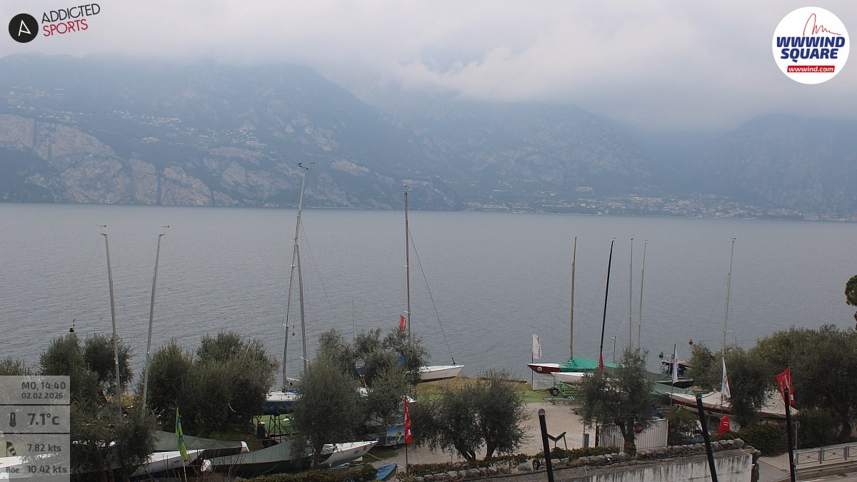 Archiv Foto Webcam Gardasee - Malcesine