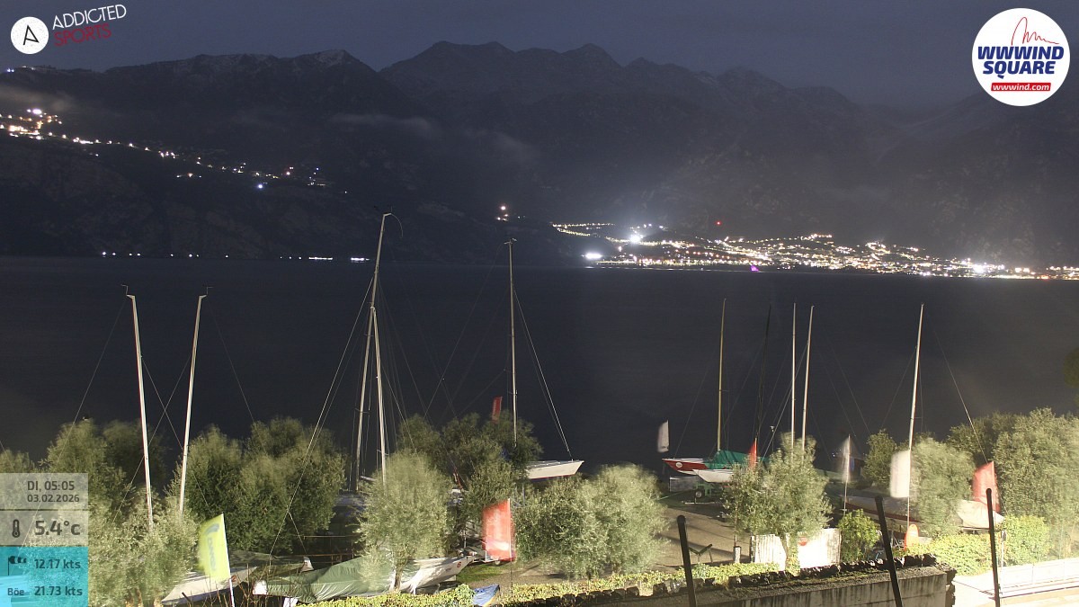 Archiv Foto Webcam Gardasee - Malcesine