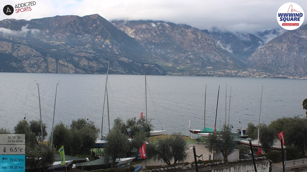 Archiv Foto Webcam Gardasee - Malcesine