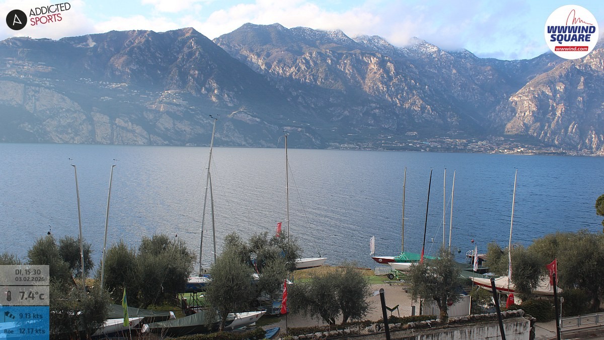 Archiv Foto Webcam Gardasee - Malcesine