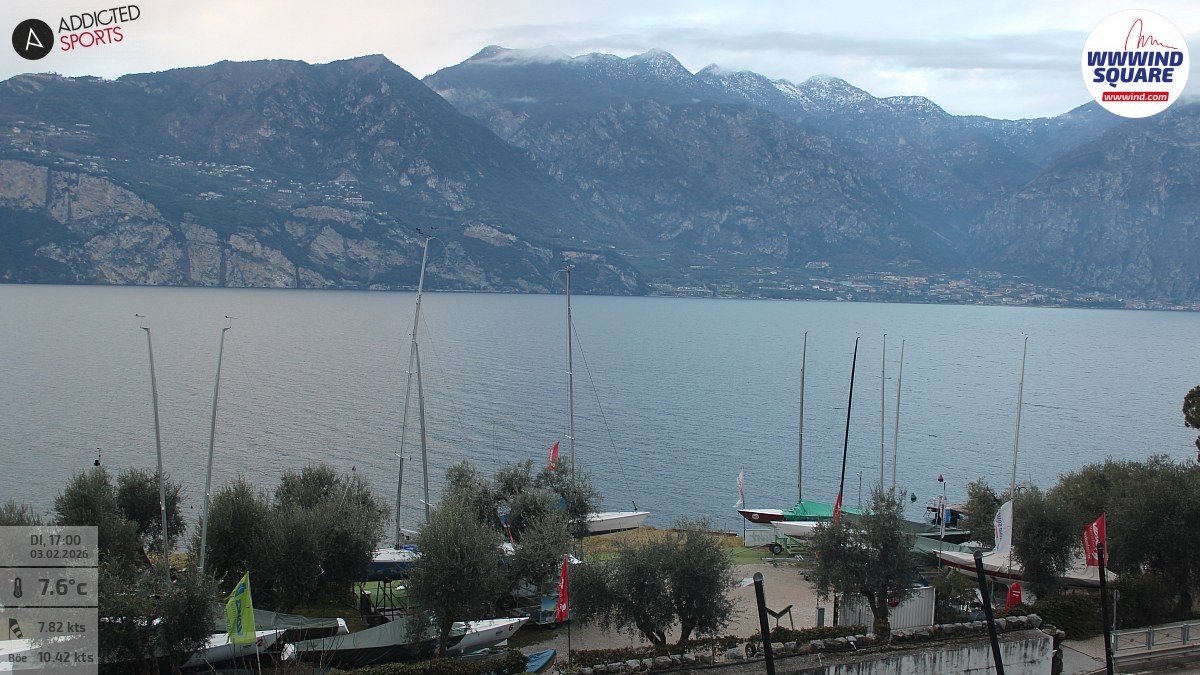 Archiv Foto Webcam Gardasee - Malcesine