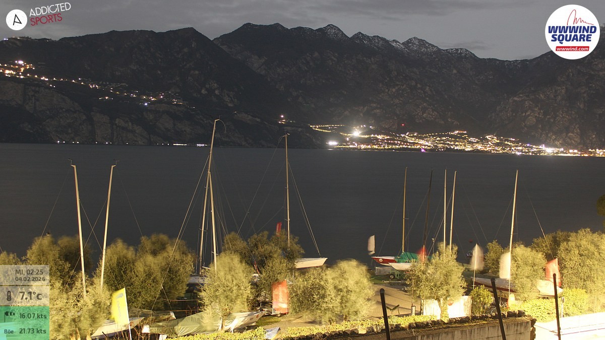 Archived image Webcam Lake Garda - Malcesine