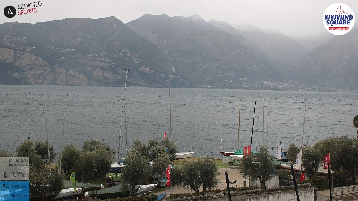 Archiv Foto Webcam Gardasee - Malcesine