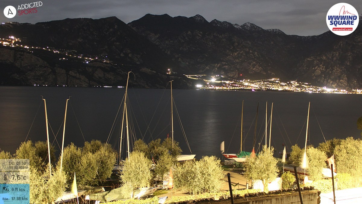 Archiv Foto Webcam Gardasee - Malcesine
