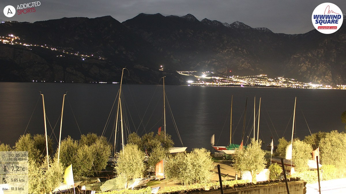 Archiv Foto Webcam Gardasee - Malcesine