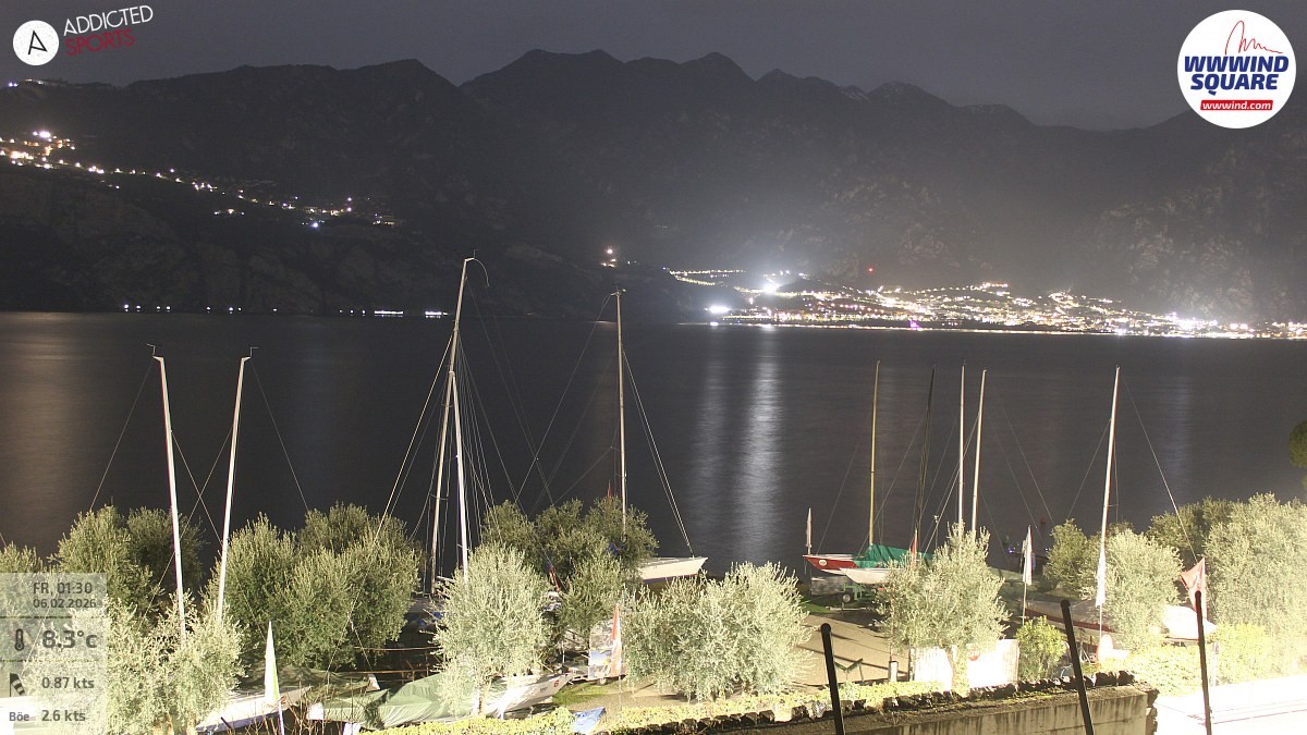 Archiv Foto Webcam Gardasee - Malcesine