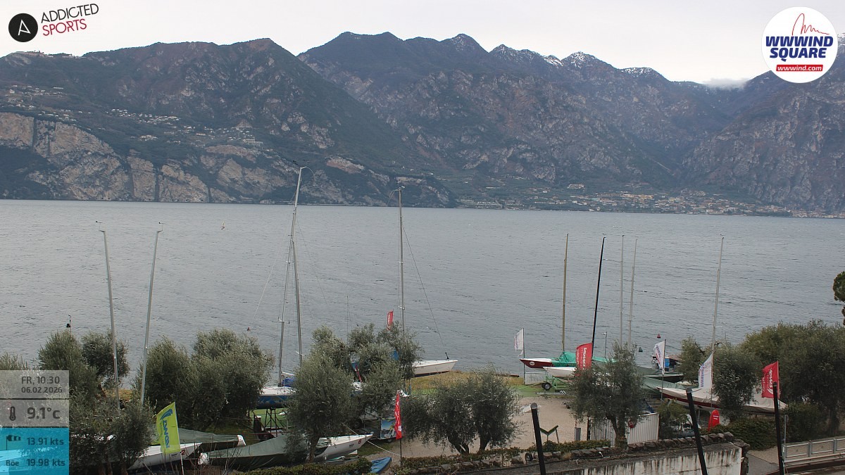 Archiv Foto Webcam Gardasee - Malcesine