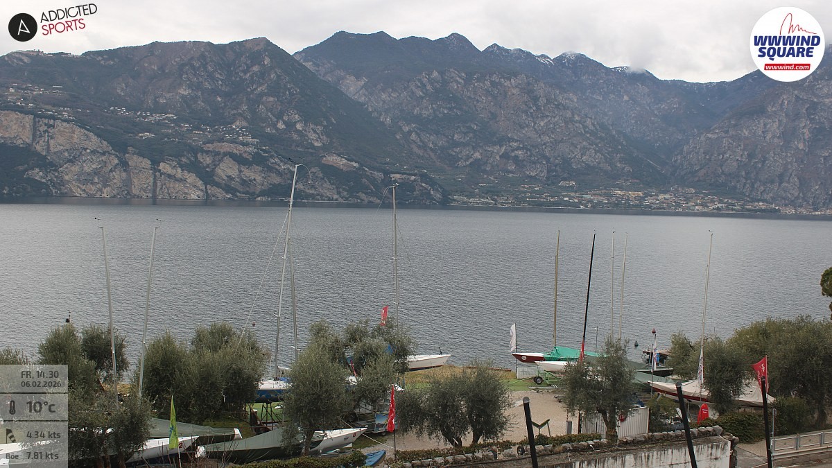 Archiv Foto Webcam Gardasee - Malcesine
