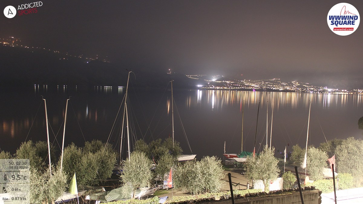 Archiv Foto Webcam Gardasee - Malcesine