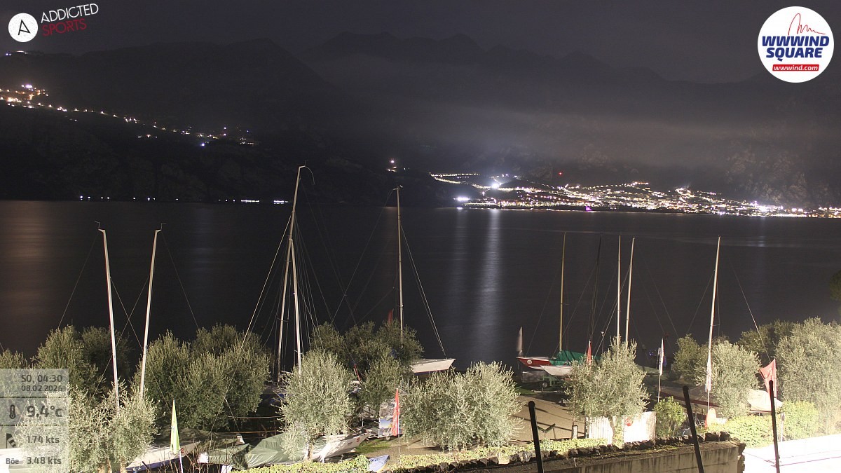 Archiv Foto Webcam Gardasee - Malcesine