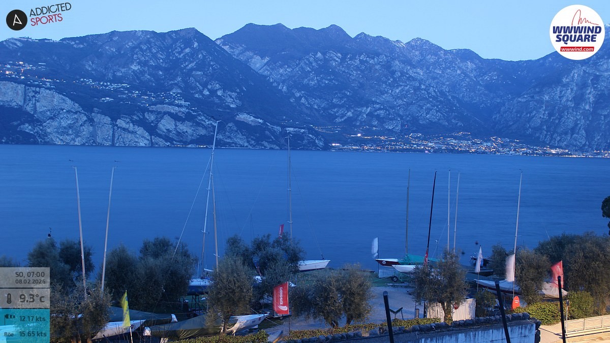 Archiv Foto Webcam Gardasee - Malcesine