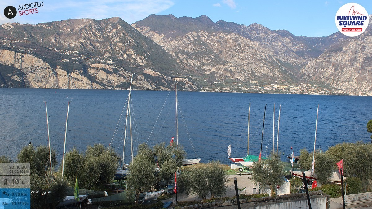 Archiv Foto Webcam Gardasee - Malcesine