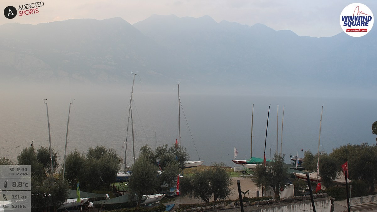 Archiv Foto Webcam Gardasee - Malcesine