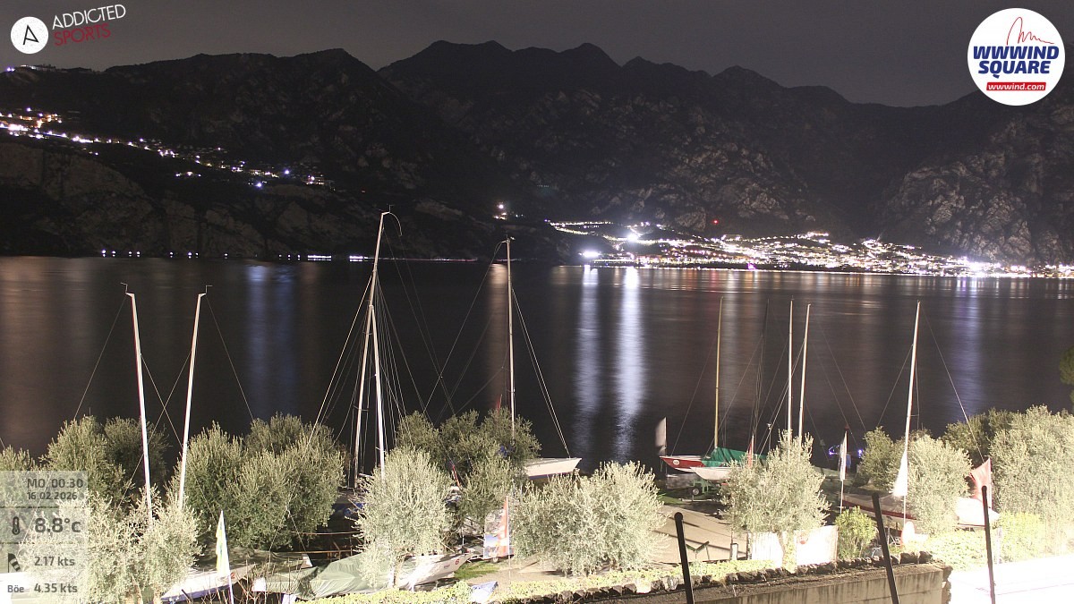 Archiv Foto Webcam Gardasee - Malcesine
