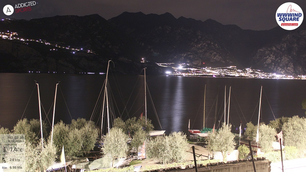 Archiv Foto Webcam Gardasee - Malcesine