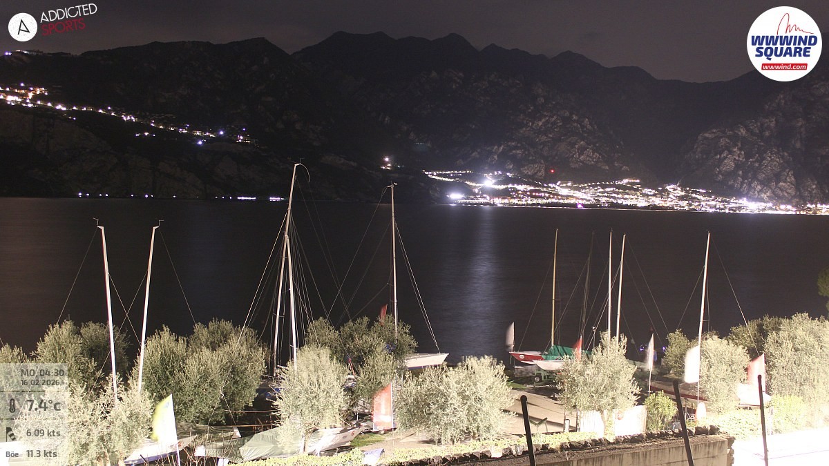 Archiv Foto Webcam Gardasee - Malcesine