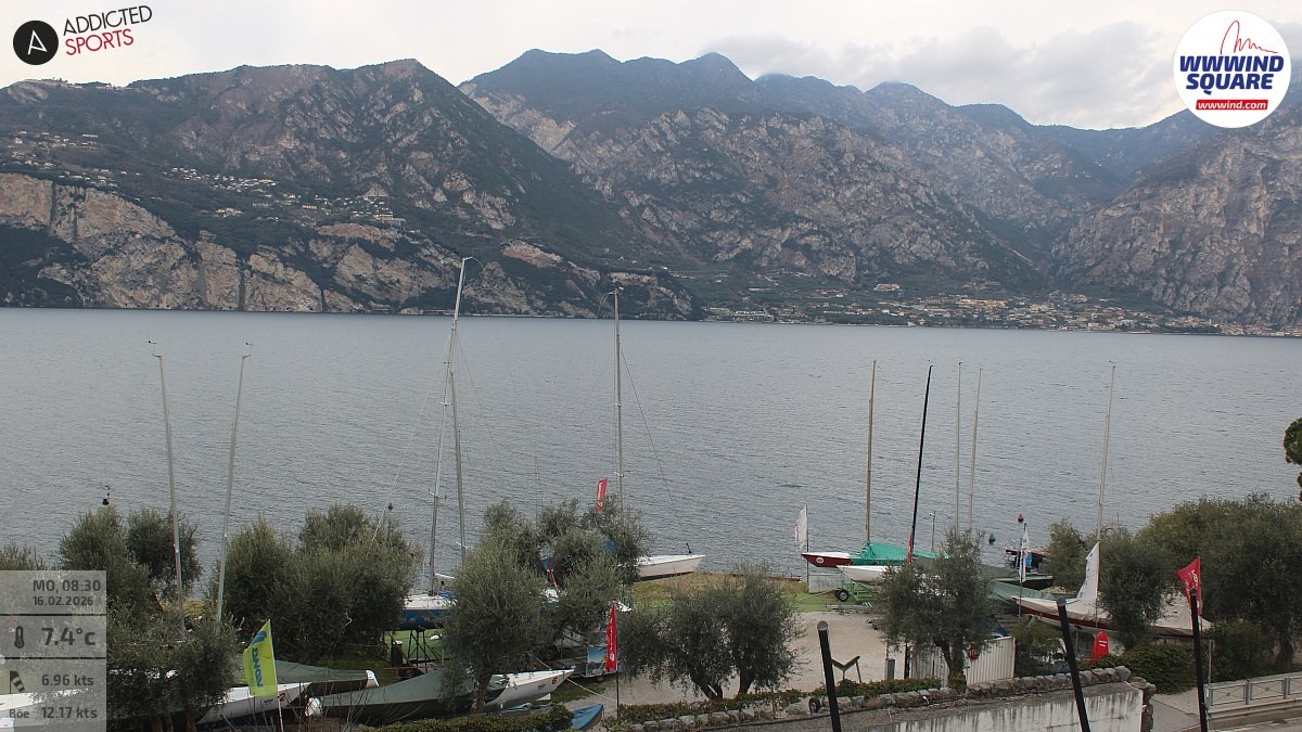 Archiv Foto Webcam Gardasee - Malcesine