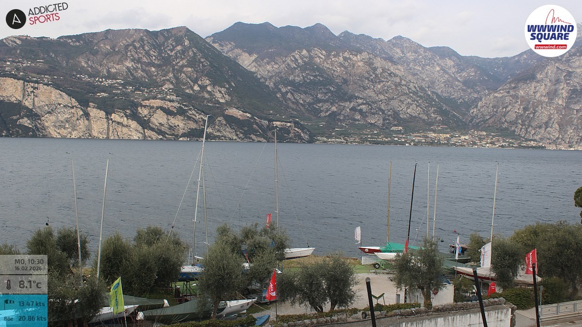 Archiv Foto Webcam Gardasee - Malcesine