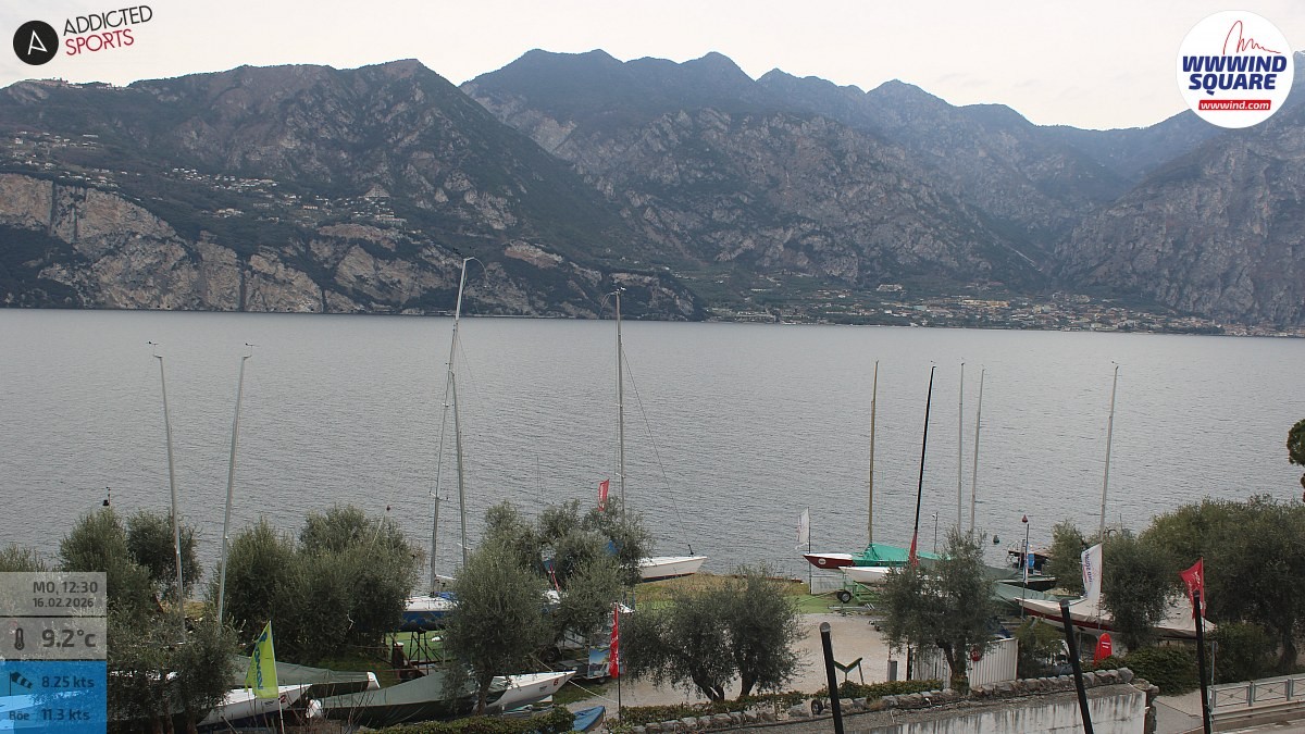 Archiv Foto Webcam Gardasee - Malcesine