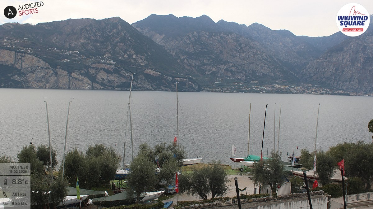 Archiv Foto Webcam Gardasee - Malcesine