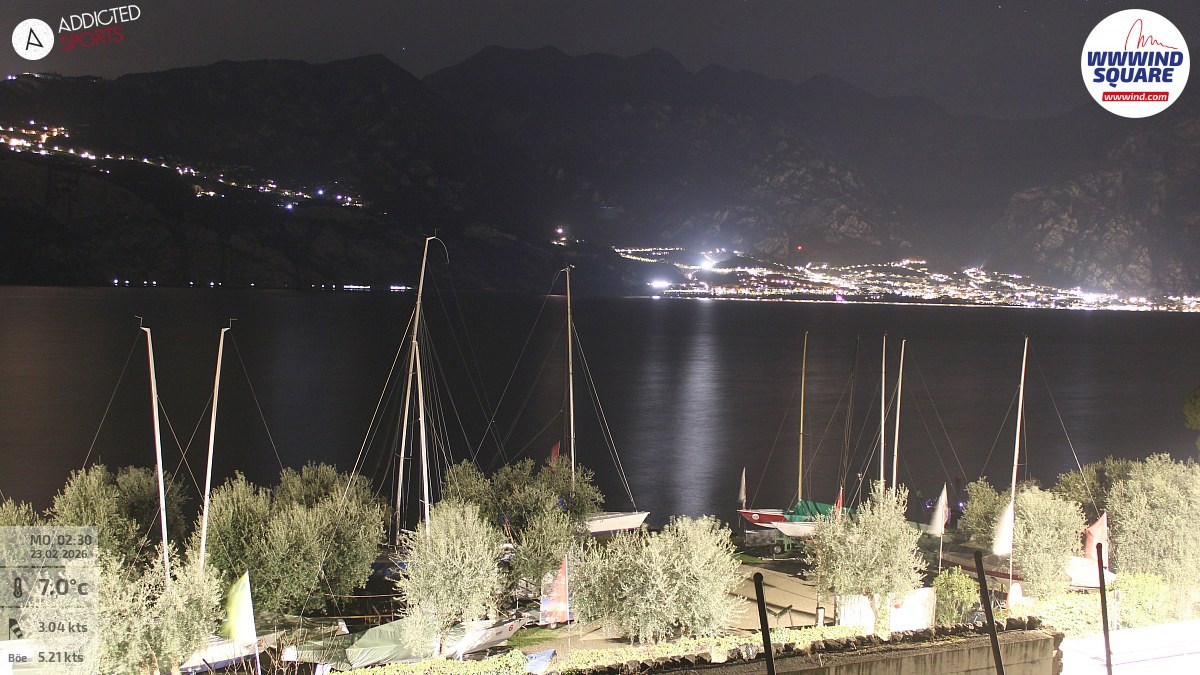 Archiv Foto Webcam Gardasee - Malcesine