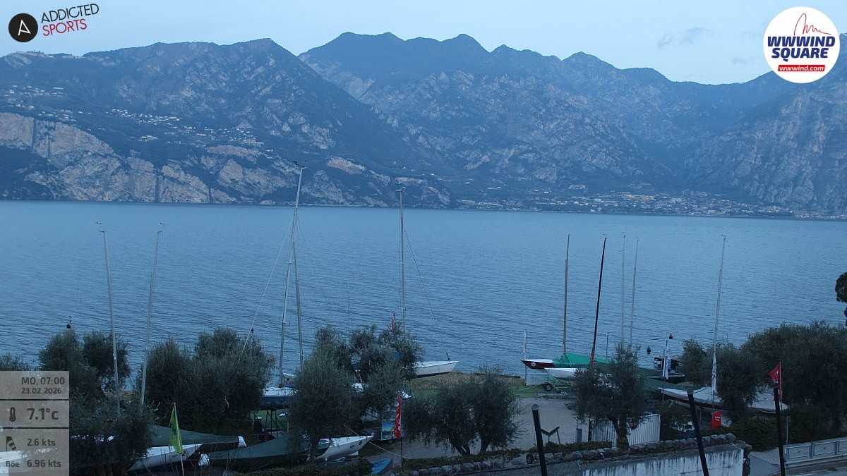 Archiv Foto Webcam Gardasee - Malcesine