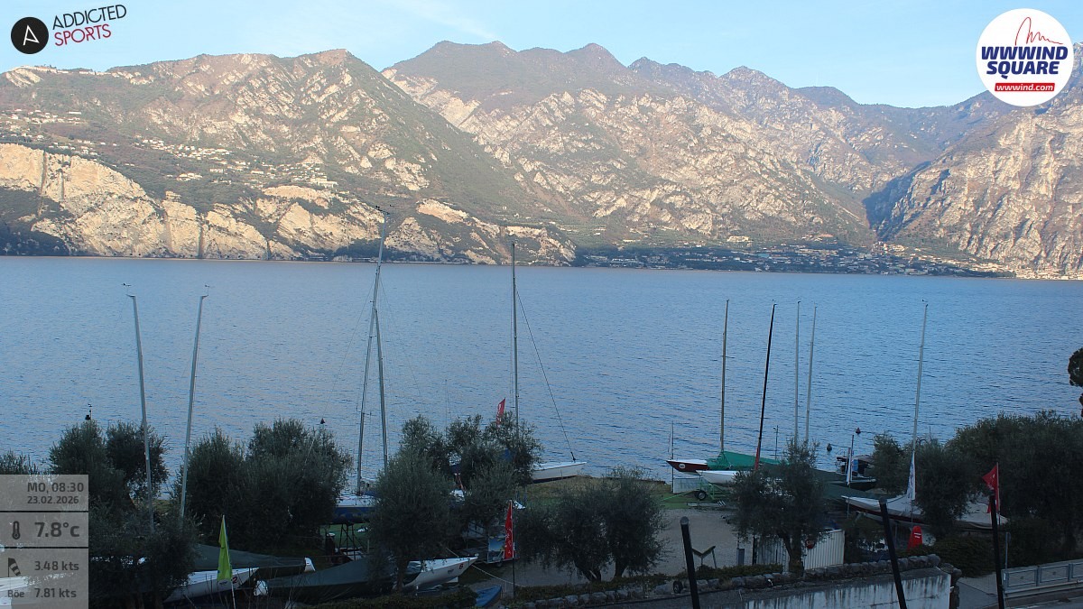 Archiv Foto Webcam Gardasee - Malcesine
