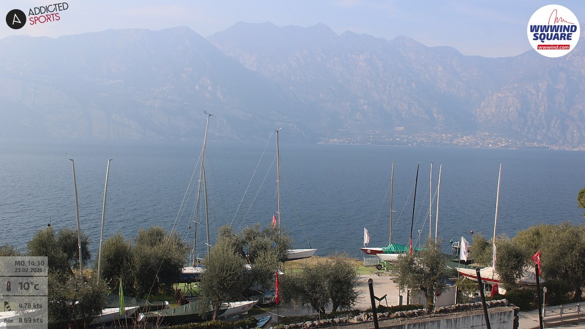 Archiv Foto Webcam Gardasee - Malcesine