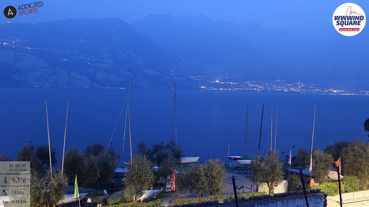 Archiv Foto Webcam Gardasee - Malcesine