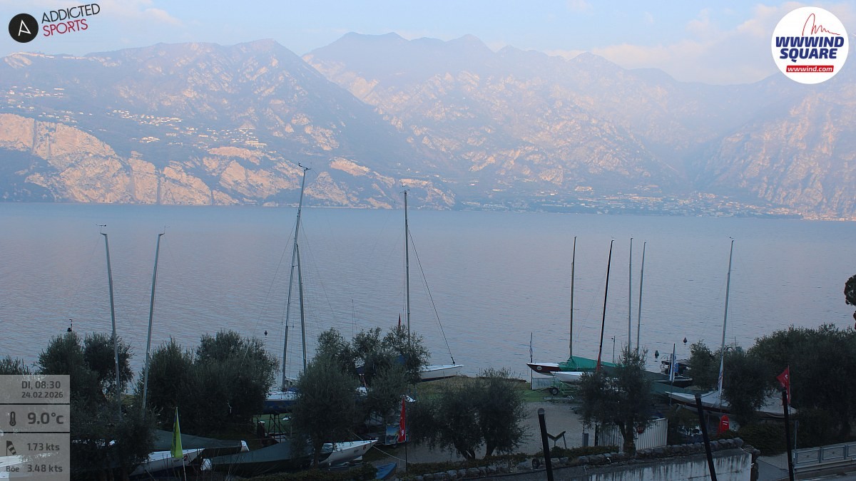 Archiv Foto Webcam Gardasee - Malcesine