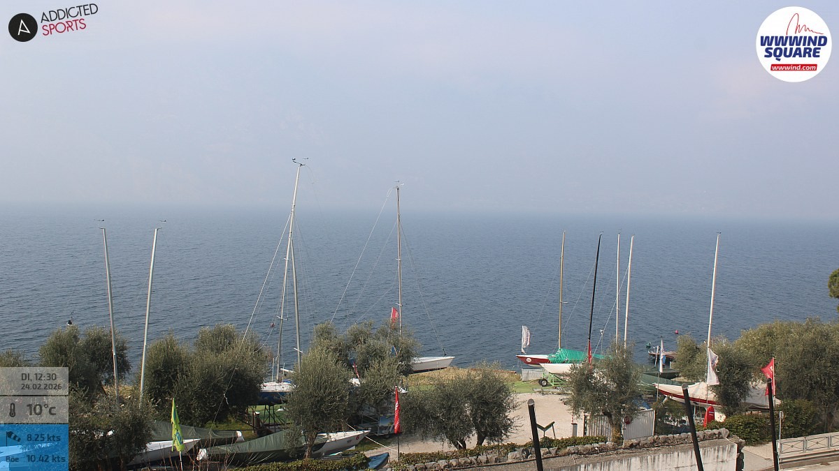 Archiv Foto Webcam Gardasee - Malcesine