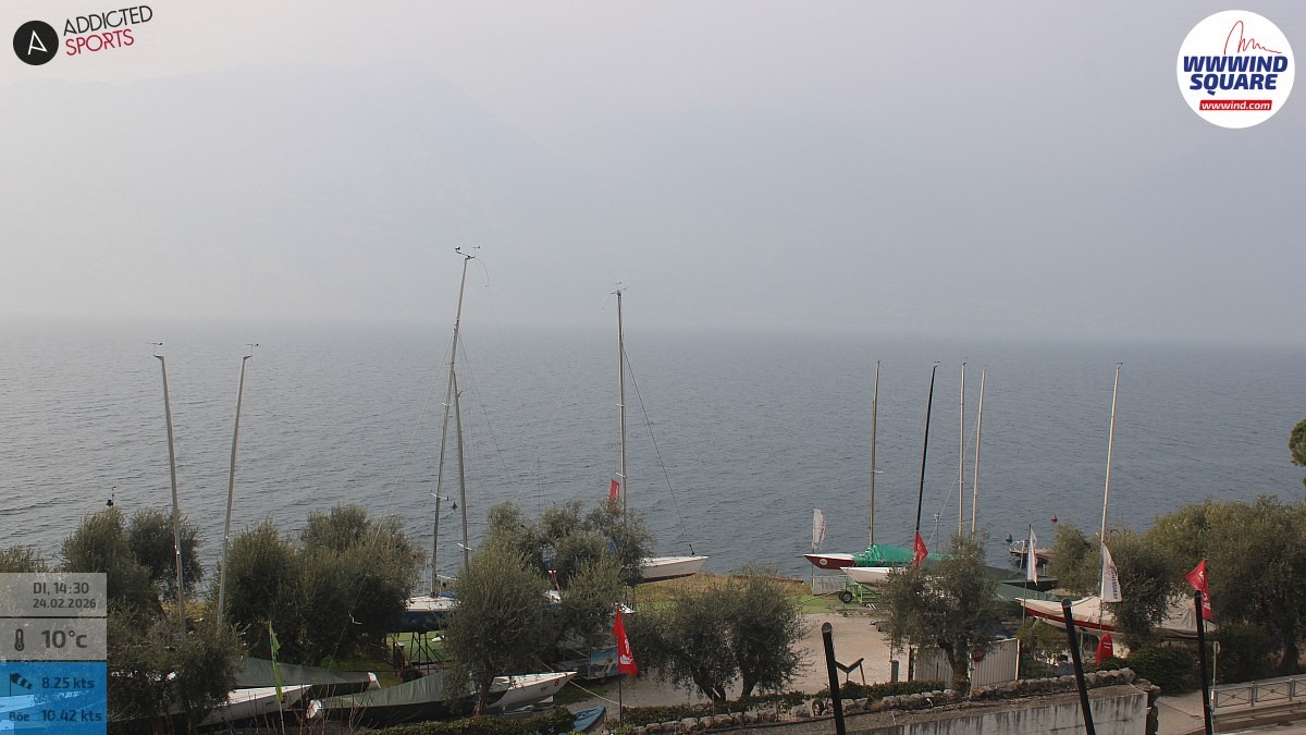 Archiv Foto Webcam Gardasee - Malcesine