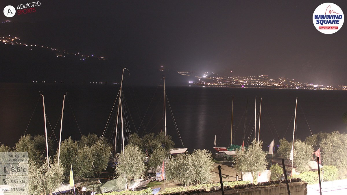 Archiv Foto Webcam Gardasee - Malcesine