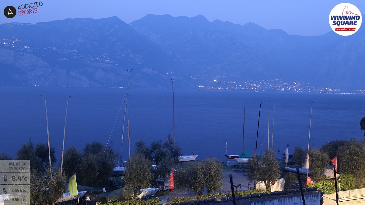 Archiv Foto Webcam Gardasee - Malcesine