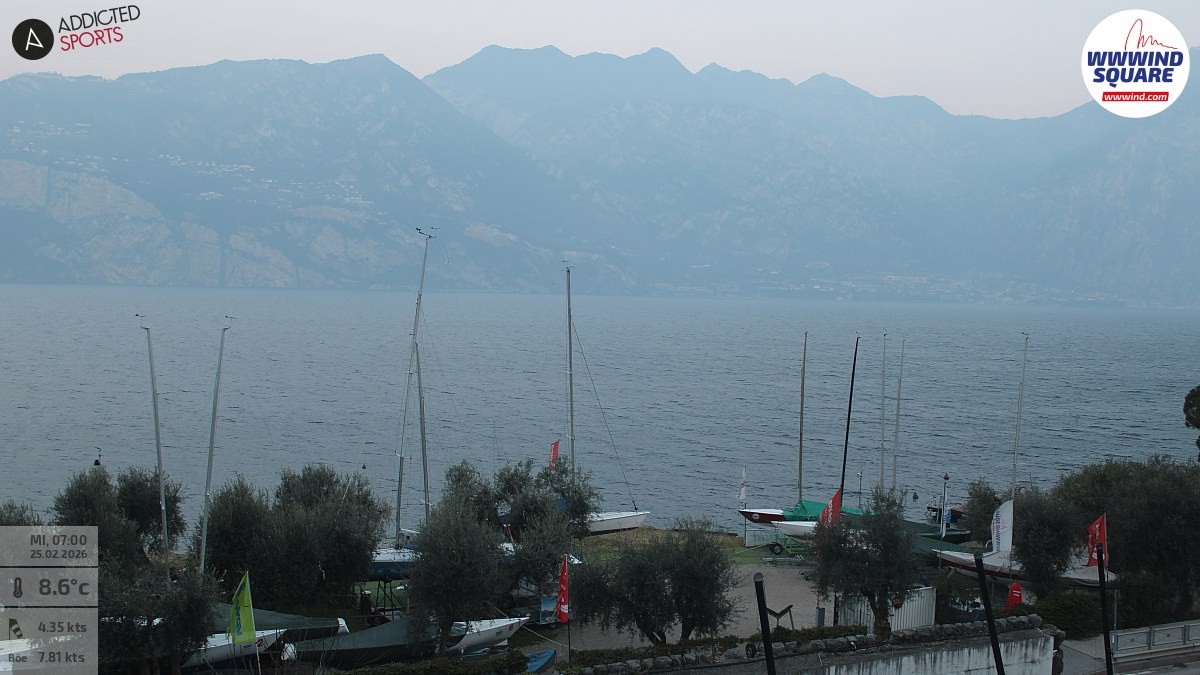 Archiv Foto Webcam Gardasee - Malcesine