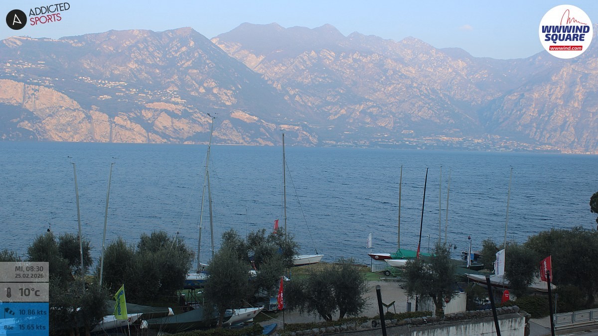 Archiv Foto Webcam Gardasee - Malcesine