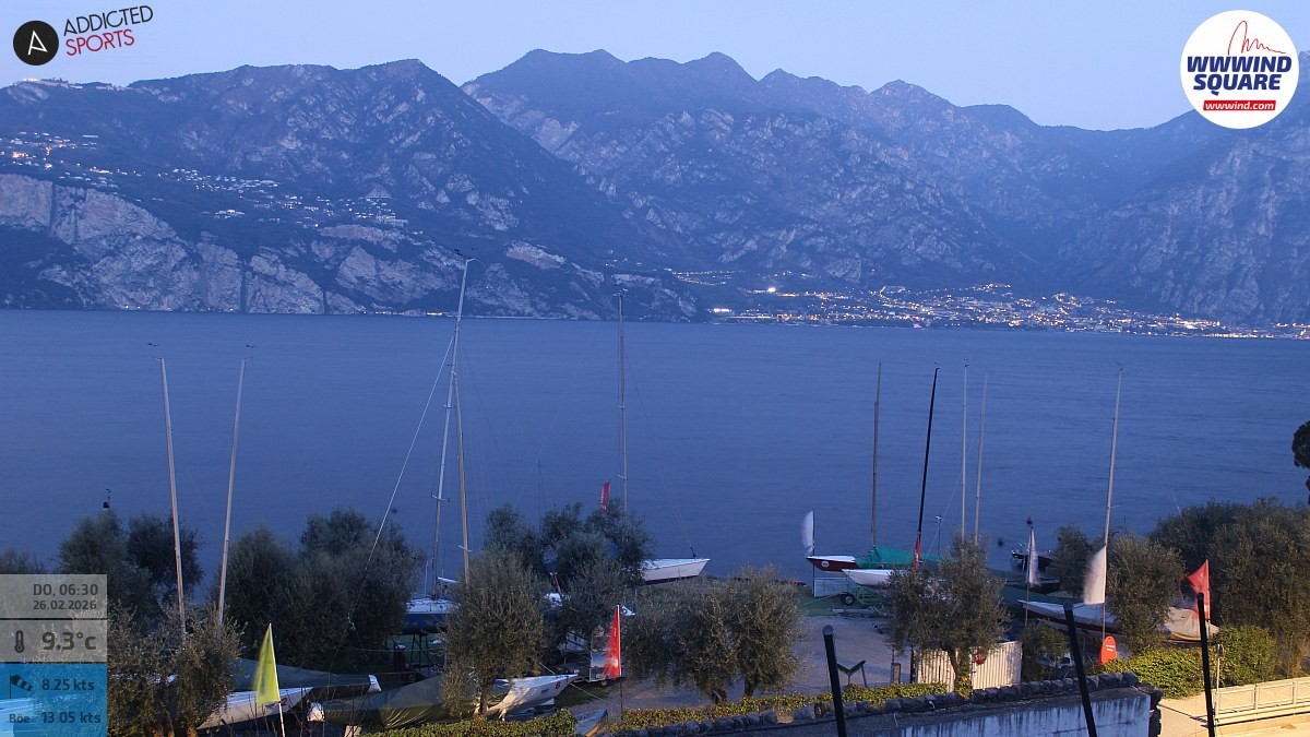 Archiv Foto Webcam Gardasee - Malcesine