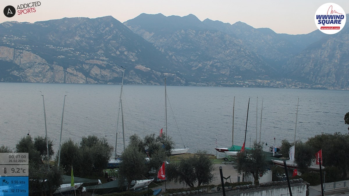 Archiv Foto Webcam Gardasee - Malcesine