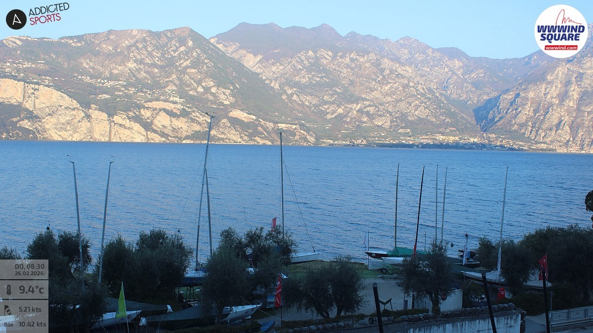 Archiv Foto Webcam Gardasee - Malcesine
