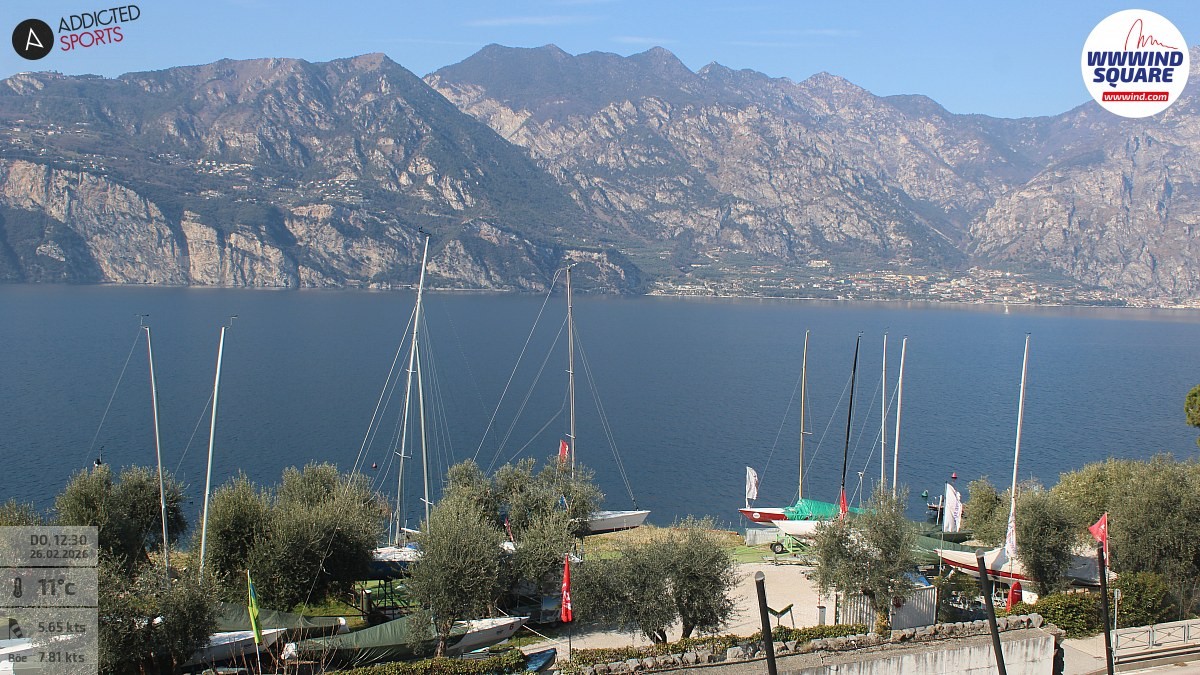 Archiv Foto Webcam Gardasee - Malcesine