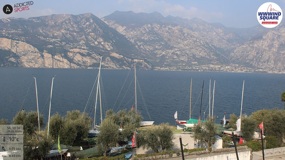 Archiv Foto Webcam Gardasee - Malcesine